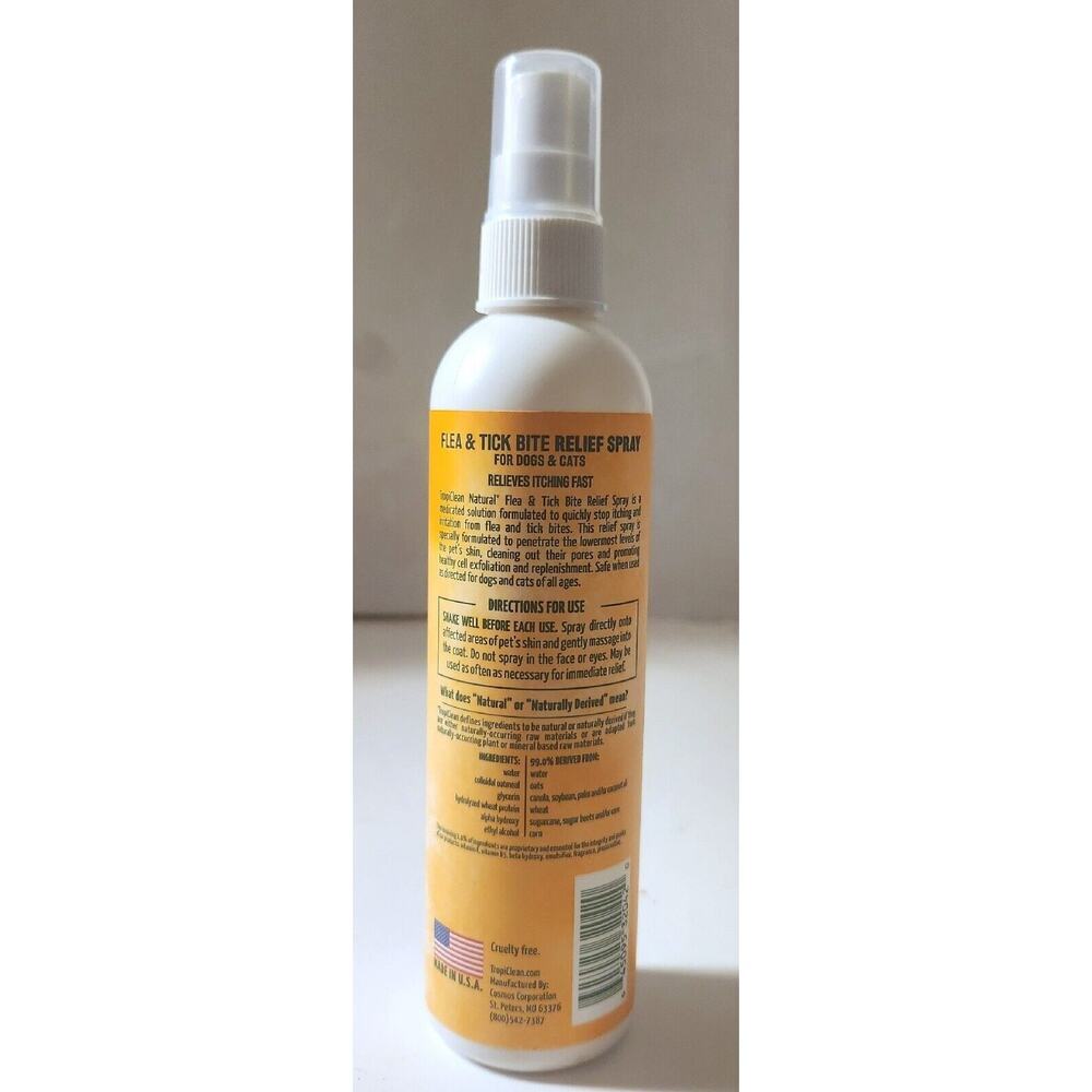 Tropiclean all Natural Flea & Tick Bite Relief Spray - Picture 2 of 2